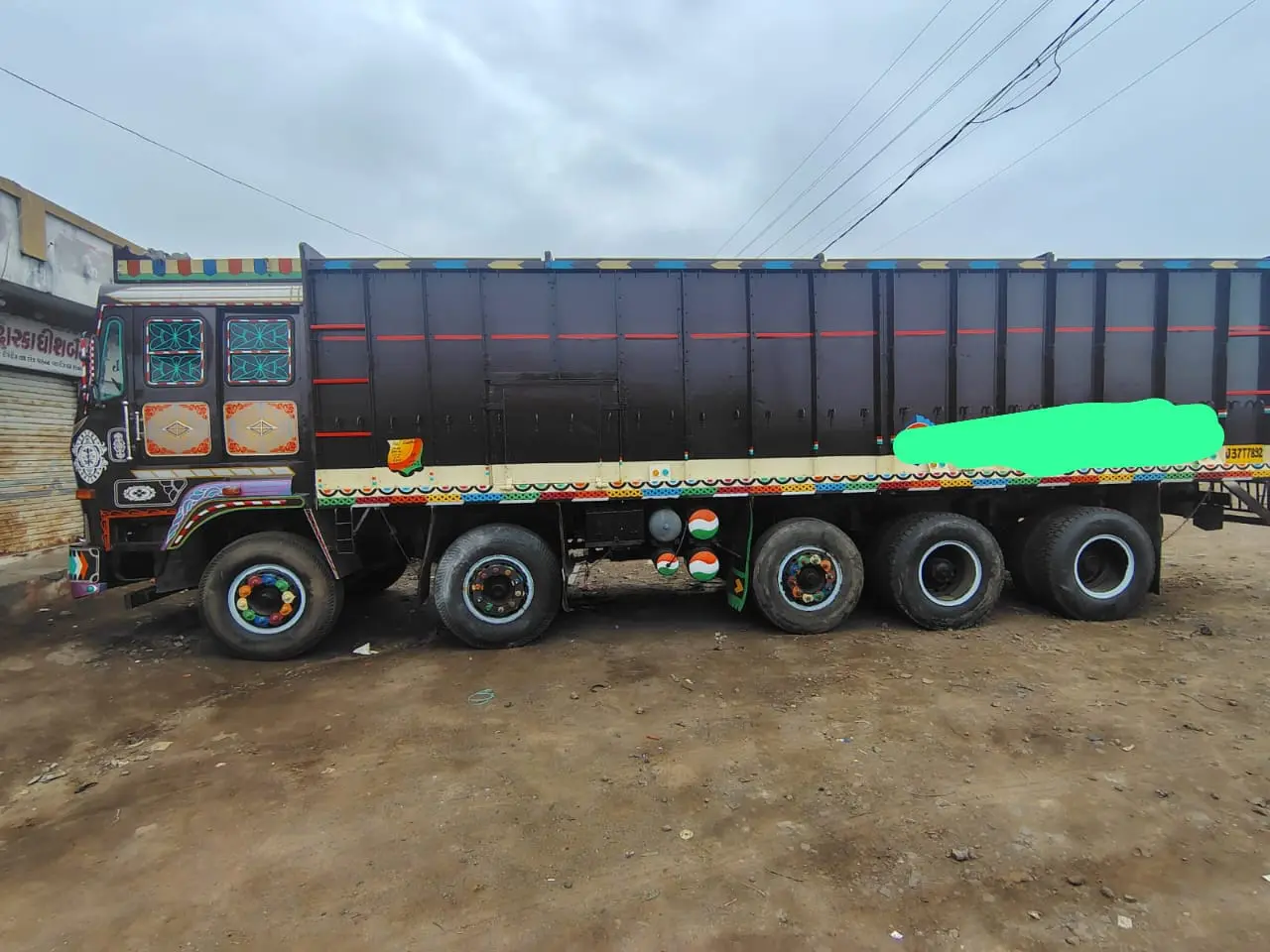 Meera Logistics multi axle transport truck in Gujarat